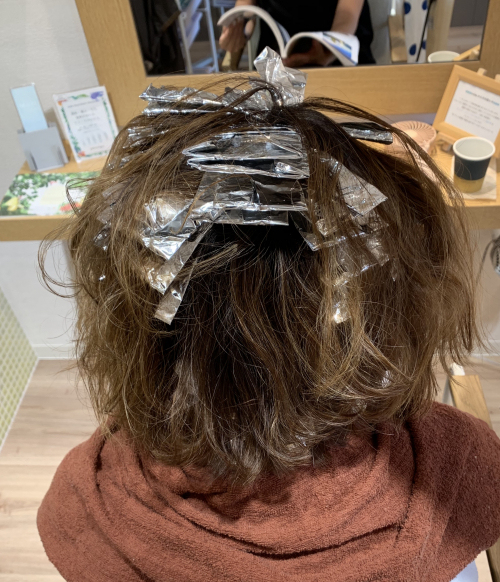アルカリカラーからヘアマニキュア へ